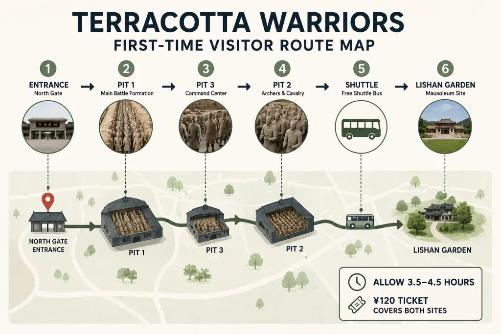 terracotta warriors visitor guide