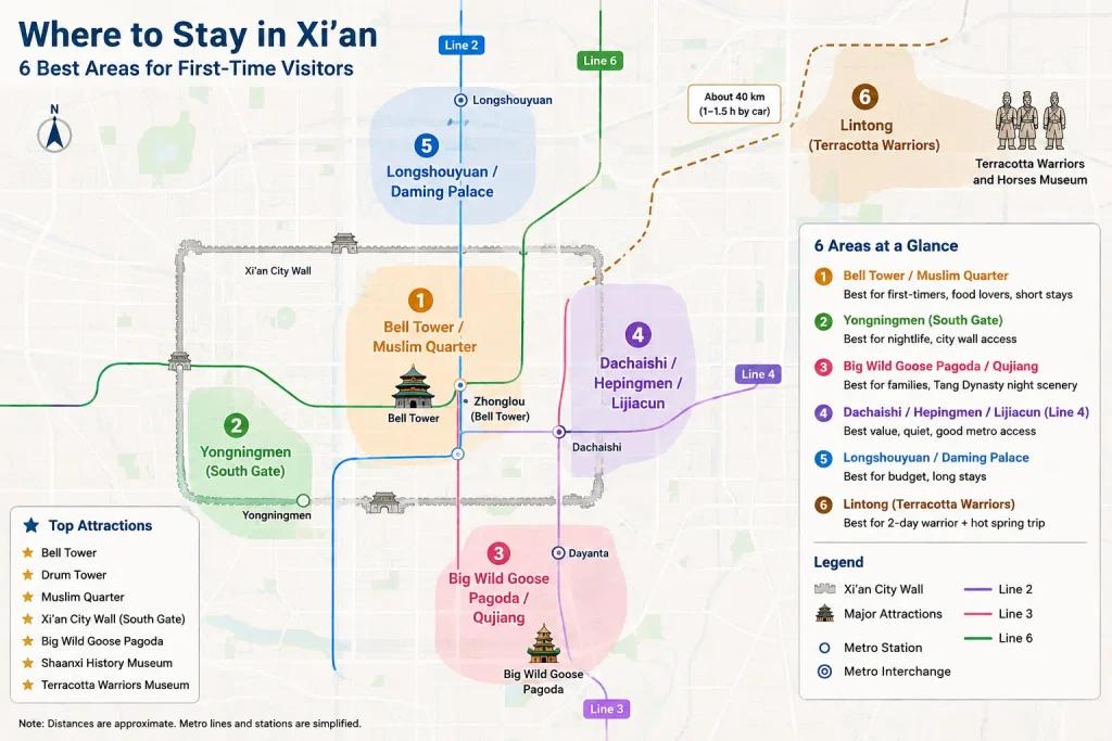 where to stay in Xian
