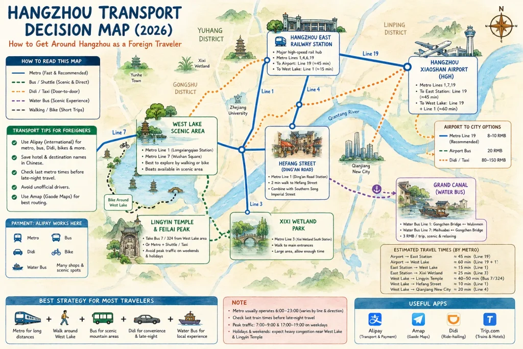 Hangzhou Transport Decision Map