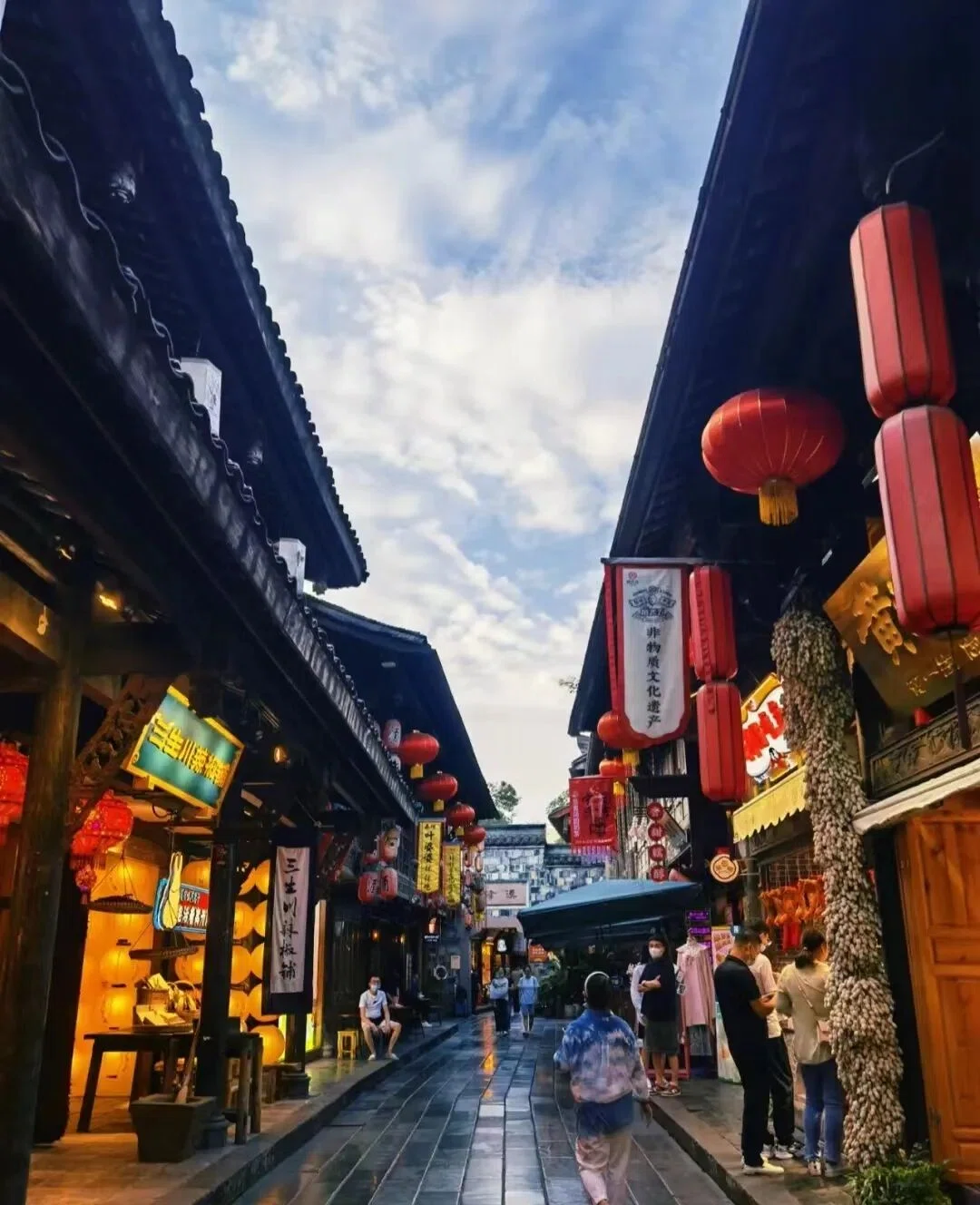 Wuhou Shrine Jinli Route Map Best Afternoon to Evening Route3